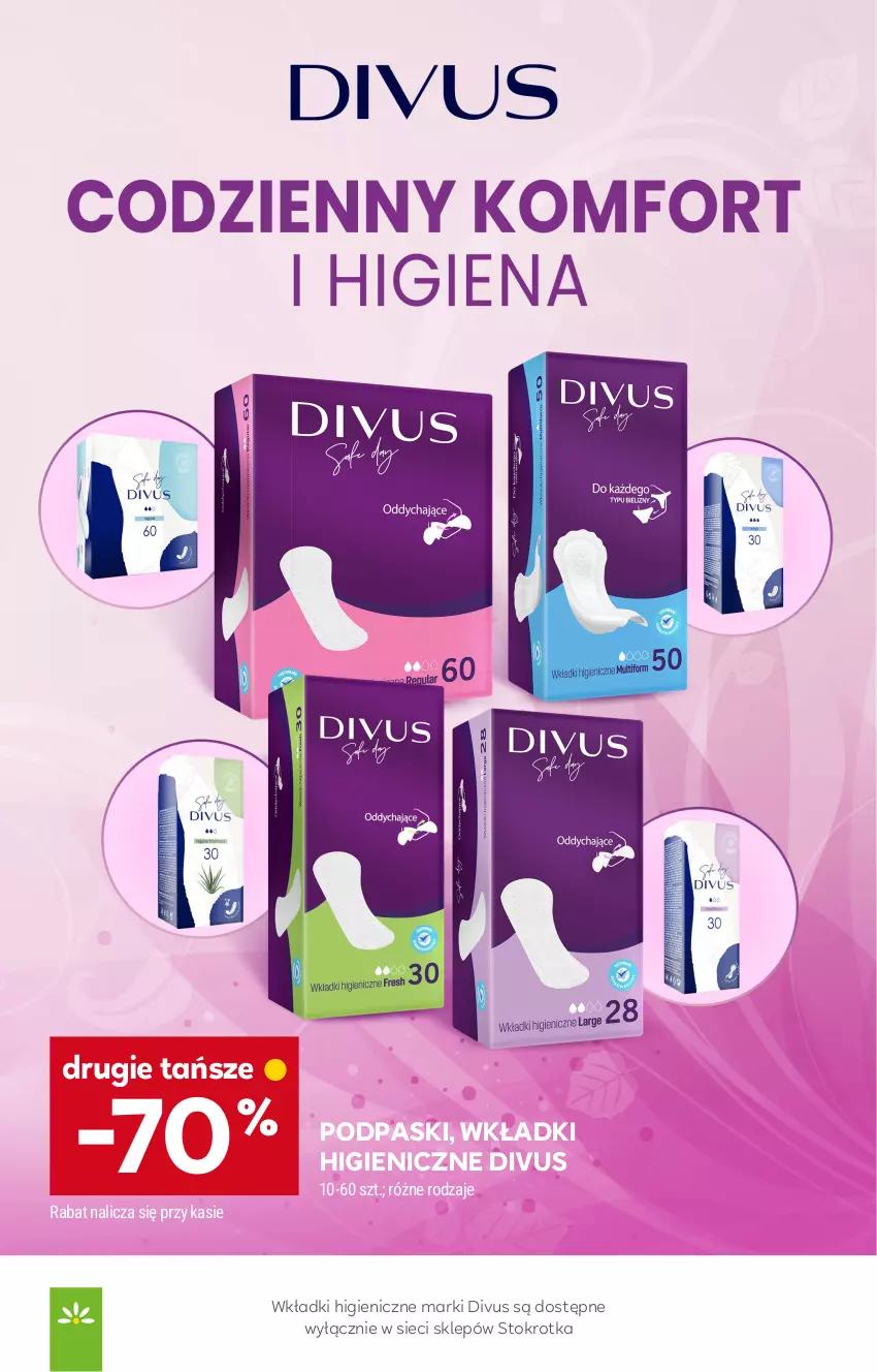 Gazetka promocyjna Stokrotka - Supermarket - ważna 26.03 do 01.04.2026 - strona 45 - produkty: Mięso, Optima, Owoce, Podpaski, Warzywa, Wkładki