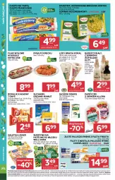 Gazetka promocyjna Stokrotka - Supermarket - Gazetka - ważna od 01.04 do 01.04.2026 - strona 34 - produkty: Sałatka, Ciasto francuskie, Warzywa, Frosta, Ser, Pur, Ryba po grecku, Ryba, Tablet, SEKO, Paluszki rybne, Lody, LANA, Sałat, Optima, 7 Days, Rogal, Owoce, Mintaj, Flaki, Kakao, Flaki wołowe, Mięso, Szpinak, Lisner, Hortex