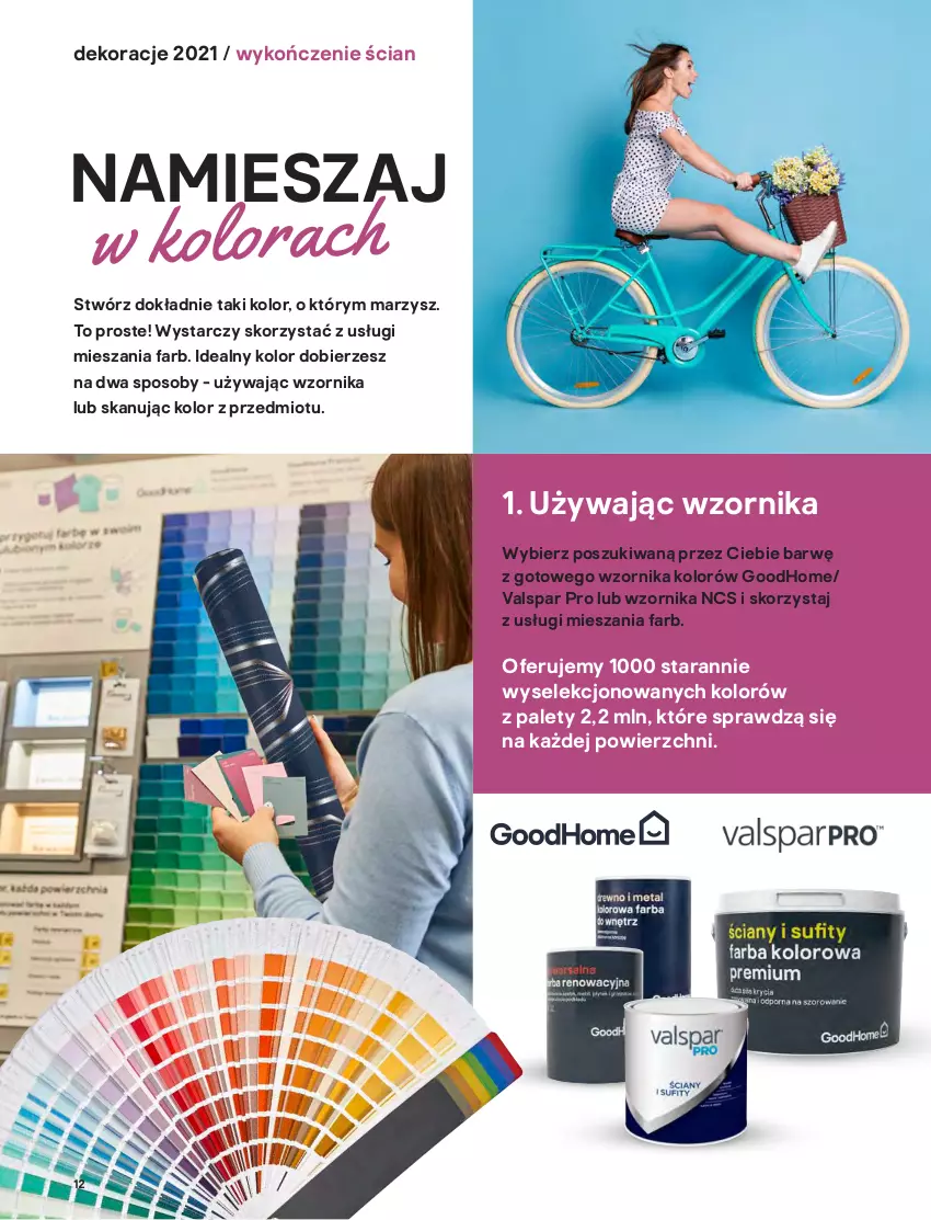 Gazetka promocyjna Castorama - Katalog Dekoracje 2021 - ważna 01.10 do 31.12.2021 - strona 12 - produkty: Cień, Fa