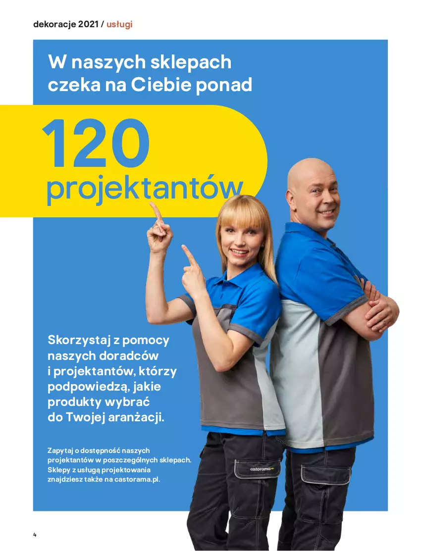 Gazetka promocyjna Castorama - Katalog Dekoracje 2021 - ważna 01.10 do 31.12.2021 - strona 4 - produkty: Astor, Gra, Por, Rama, Sok, Top