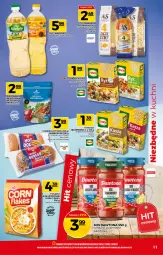 Gazetka promocyjna Topaz - Gazetka - Gazetka - ważna od 28.04 do 28.04.2021 - strona 11 - produkty: Makaron, Dawtona, Sos, Hot dog, Makaron babuni, Kasza jęczmienna, Hamburger, Babuni, Burger, Dan Cake, Przyprawa uniwersalna, Kasza, Olej, Bułka