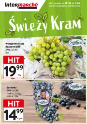 Gazetka promocyjna Intermarche - Gazetka Intermarche - Gazetka - ważna od 07.05 do 07.05.2025 - strona 1 - produkty: Borówka, Wino