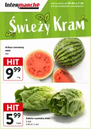 Gazetka promocyjna Intermarche - Gazetka Intermarche - Gazetka - ważna od 07.05 do 07.05.2025 - strona 2 - produkty: Sałat, Arbuz