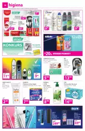 Gazetka promocyjna Hebe - Gazetka - Gazetka - ważna od 04.05 do 04.05.2022 - strona 10 - produkty: Elektryczna szczoteczka, Gin, BIC, Rexona, Sensual, Szczoteczka do zębów, Pasta do zębów, Końcówki do szczoteczk, Tampony, Dove, Joanna, Płatki kosmetyczne, Always, Plastry do depilacji, Podpaski, Płyn do higieny intymnej, Colgate, O.B., Antyperspirant, Szczoteczka, LG