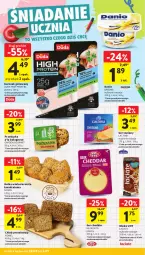 Gazetka promocyjna Intermarche - Gazetka Intermarche - Gazetka - ważna od 03.09 do 03.09.2025 - strona 10 - produkty: Kurczak, Ser topiony, Cheddar, Top, Ser, Danone, Kurczak gotowany, Chleb proteinowy, Mlekovita, Duda, Bułka wieloziarnista, Danio, Chleb, Bułka, Mleko