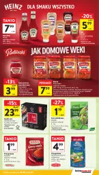 Gazetka promocyjna Intermarche - Gazetka Intermarche - Gazetka - ważna od 03.09 do 03.09.2025 - strona 33 - produkty: Ketchup, Koncentrat pomidorowy, Sos, Gin, Gra, House of Asia, Sałat, Pulpety, Sushi, Podravka, Pudliszki, Vegeta, Heinz, Klopsiki, Knorr, Fa