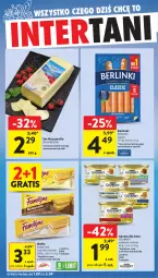 Gazetka promocyjna Intermarche - Gazetka Intermarche - Gazetka - ważna od 03.09 do 03.09.2025 - strona 42 - produkty: Mozzarella, Sok, Ser, Gra, Sokołów, Wafle, Morliny, Berlinki, Fa