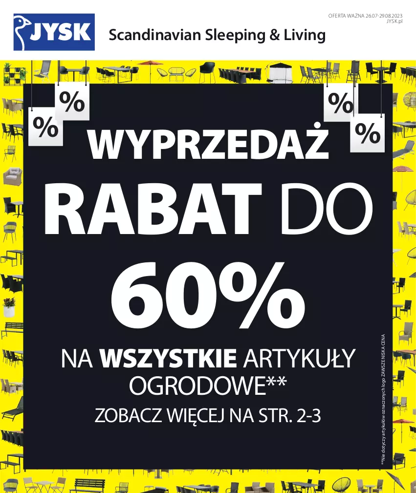 Gazetka promocyjna Jysk - Oferta tygodnia - ważna 26.07 do 29.08.2023 - strona 2