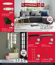 Gazetka promocyjna Jysk - Oferta tygodnia - Gazetka - ważna od 29.08 do 29.08.2023 - strona 7 - produkty: Ubrania, Sos, Szezlong, Inka, Stojak, Stolik, Stolik kawowy, Aksam, Siedzisko, Fotel, Kanapa