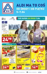 Gazetka promocyjna Aldi - COŚ na przyszły tydzień - Gazetka - ważna od 07.04 do 07.04.2023 - strona 1 - produkty: Gra, Sekator, T-shirt, Uchwyty, Wełna, Obieraczka, Fa