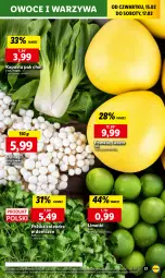 Gazetka promocyjna Lidl - GAZETKA - Gazetka - ważna od 17.02 do 17.02.2024 - strona 19 - produkty: Warzywa, Kolendra, Pomelo, Owoce