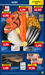 Gazetka promocyjna Lidl - GAZETKA - Gazetka - ważna od 17.02 do 17.02.2024 - strona 21 - produkty: Sałatka, Sos, Rio Mare, Tusz, Sałat, Pstrąg, Krewetki, Tuńczyk, Pstrąg łososiowy