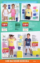 Gazetka promocyjna Aldi - ALDI ma to COŚ - Gazetka - ważna od 27.05 do 27.05.2023 - strona 13 - produkty: Body, Szorty, T-shirt, Wełna, Dzieci, Pocopiano