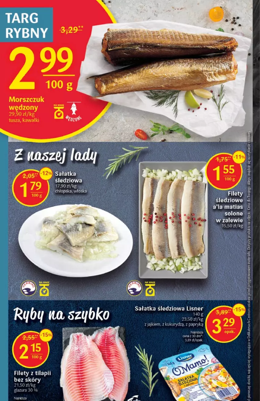 Gazetka promocyjna Delikatesy Centrum - Gazetka DC03 - ważna 19.01 do 25.01.2023 - strona 14 - produkty: Glazura, Kawa, Lazur, Lisner, Rum, Sałat, Sałatka, Tusz