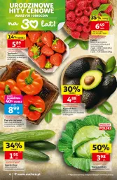 Gazetka promocyjna Auchan - Gazetka 30 Lat Supermarket Auchan - Gazetka - ważna od 13.05 do 13.05.2026 - strona 4 - produkty: Papryka czerwona, Papryka, Truskawki, Ogórek, Owoce