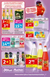 Gazetka promocyjna Auchan - Gazetka 30 Lat Supermarket Auchan - Gazetka - ważna od 13.05 do 13.05.2026 - strona 7 - produkty: Piwo, Jan Niezbędny, Mus, Gra, Płyn do płukania jamy ustnej, Listerine, Somersby, Dezodorant, Worki na śmieci, Adidas, Płyn do płukania, Worki na śmiec, Folia aluminiowa, Fa