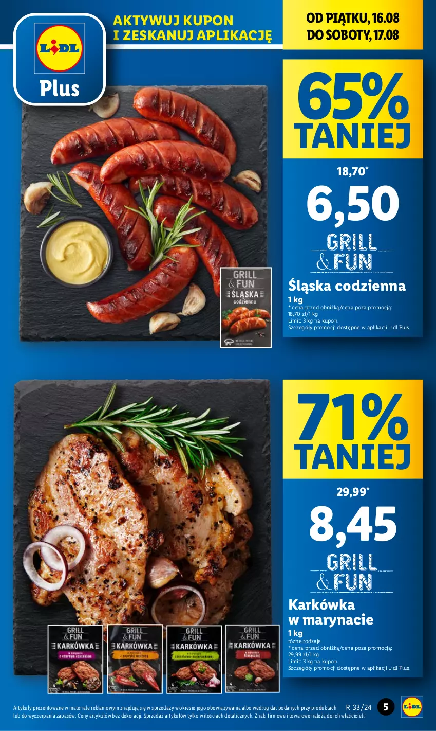 Gazetka promocyjna Lidl - GAZETKA - ważna 16.08 do 17.08.2024 - strona 5