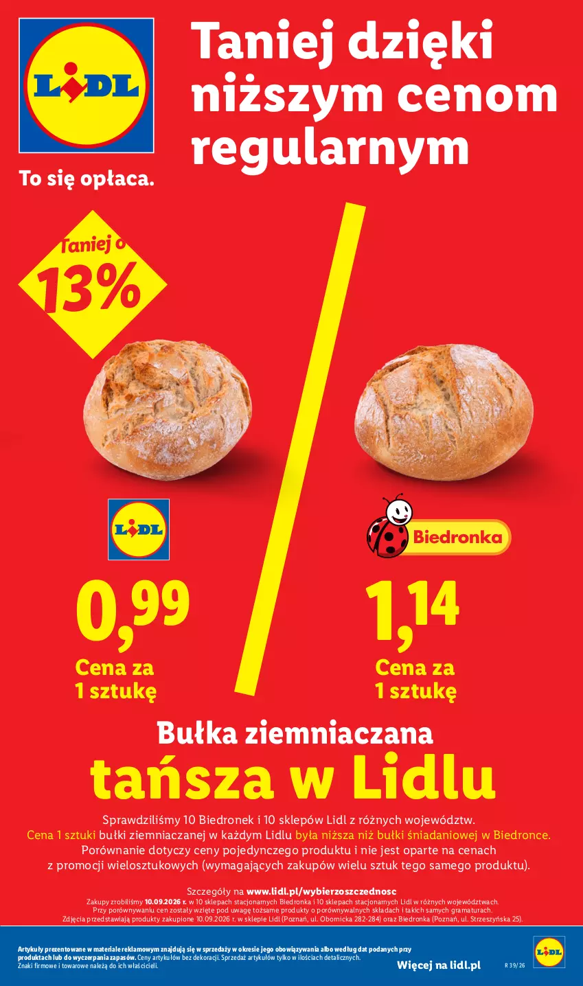Gazetka promocyjna Lidl - Gazetka ważna od 21.09. do 23.09 - ważna 21.09 do 23.09.2026 - strona 3 - produkty: Bułka, Danio, Dron, Gra, Por, Rama
