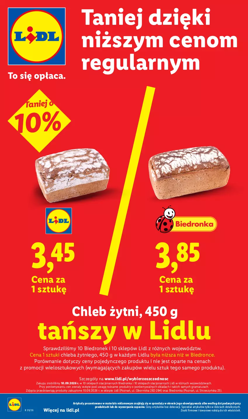 Gazetka promocyjna Lidl - Gazetka ważna od 21.09. do 23.09 - ważna 21.09 do 23.09.2026 - strona 4 - produkty: Chleb, Dron, Gra, Por, Rama