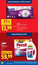 Gazetka promocyjna Lidl - Gazetka ważna od 21.09. do 23.09 - Gazetka - ważna od 23.09 do 23.09.2026 - strona 26 - produkty: Papier, Persil, Papier toaletowy, Flora
