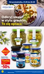 Gazetka promocyjna Lidl - Gazetka ważna od 21.09. do 23.09 - Gazetka - ważna od 23.09 do 23.09.2026 - strona 40 - produkty: Oliwki