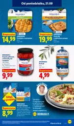Gazetka promocyjna Lidl - Gazetka ważna od 21.09. do 23.09 - Gazetka - ważna od 23.09 do 23.09.2026 - strona 45 - produkty: Sałatka, Makaron, Sok, Ser, Papryka, Cytryny, Sałat, Papryka grillowana, Tuńczyk, Grill, Olej, Szpinak