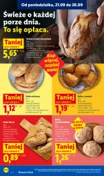 Gazetka promocyjna Lidl - Gazetka ważna od 21.09. do 23.09 - Gazetka - ważna od 23.09 do 23.09.2026 - strona 50 - produkty: Sok, Por, Bułka fitness, Rust, Bułka
