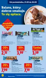 Gazetka promocyjna Lidl - Gazetka ważna od 21.09. do 23.09 - Gazetka - ważna od 23.09 do 23.09.2026 - strona 56 - produkty: Baton, Kokos
