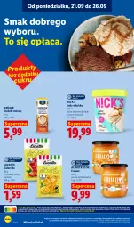 Gazetka promocyjna Lidl - Gazetka ważna od 21.09. do 23.09 - Gazetka - ważna od 23.09 do 23.09.2026 - strona 58 - produkty: Morela, Kiwi, Lody, Galaretka, Gala, Mango, Brownie