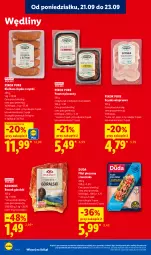 Gazetka promocyjna Lidl - Gazetka ważna od 21.09. do 23.09 - Gazetka - ważna od 23.09 do 23.09.2026 - strona 64 - produkty: Piec, Kurczak, Pur, Szynka wieprzowa, Pasztet, Duda, Szynka, PIKOK, Boczek, Kabanos, Kiełbasa, Kiełbasa śląska