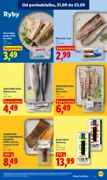 Gazetka promocyjna Lidl - Gazetka ważna od 21.09. do 23.09 - Gazetka - ważna od 23.09 do 23.09.2026 - strona 65 - produkty: Halibut, Por, Tusz, Sushi, Dorsz, Sandacz