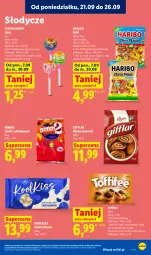 Gazetka promocyjna Lidl - Gazetka ważna od 21.09. do 23.09 - Gazetka - ważna od 23.09 do 23.09.2026 - strona 71 - produkty: Chupa Chups, Toffifee, Lizaki, Haribo, Nimm2