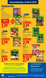 Gazetka promocyjna Lidl - Gazetka ważna od 21.09. do 23.09 - Gazetka - ważna od 23.09 do 23.09.2026 - strona 86 - produkty: Czosnek granulowany, Por, Gra, Czosnek, Kosz, Portal, Laur, Przyprawy, Mola, Grill, Kamis, Knorr