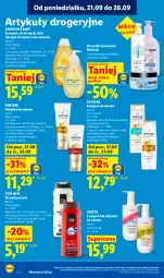 Gazetka promocyjna Lidl - Gazetka ważna od 21.09. do 23.09 - Gazetka - ważna od 23.09 do 23.09.2026 - strona 94 - produkty: Pantene, Bielenda, Szampon, Płyn do mycia, Odżywka
