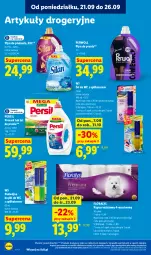Gazetka promocyjna Lidl - Gazetka ważna od 21.09. do 23.09 - Gazetka - ważna od 23.09 do 23.09.2026 - strona 96 - produkty: Płyn do prania, Papier, Persil, Papier toaletowy, Płyn do płukania, Perwoll, Flora