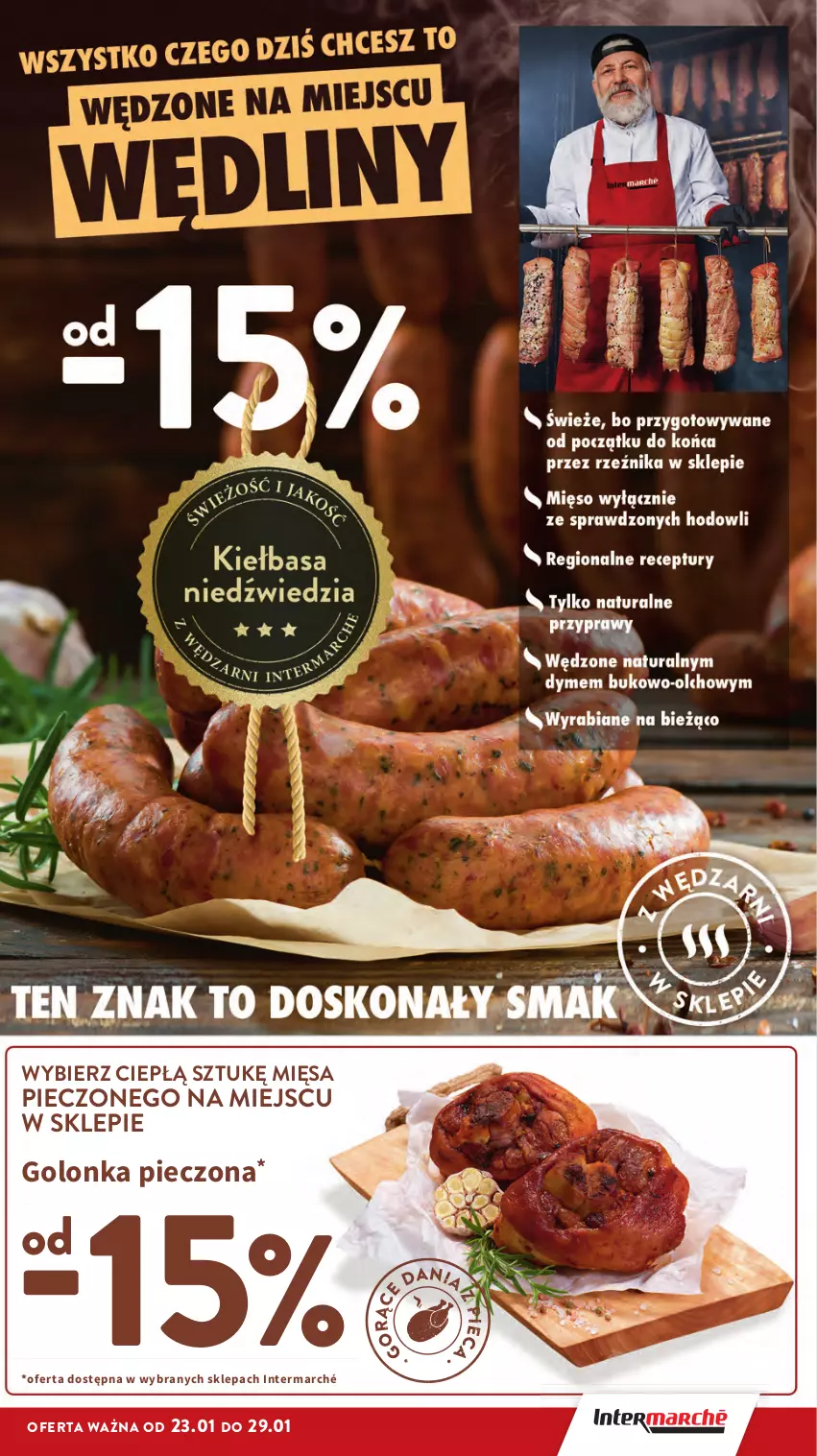 Gazetka promocyjna Intermarche - Gazetka Intermarche - ważna 23.01 do 29.01.2025 - strona 11 - produkty: Golonka pieczona, Piec