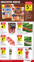 Gazetka promocyjna Intermarche - Gazetka Intermarche - Gazetka - ważna od 29.01 do 29.01.2025 - strona 13 - produkty: Kurczak, Salami, Drobimex, Bell, Parówki, Pasztet, Szynka, Tarczyński, Boczek, Danio, Kabanos