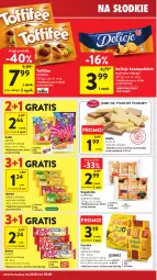 Gazetka promocyjna Intermarche - Gazetka Intermarche - Gazetka - ważna od 29.01 do 29.01.2025 - strona 22 - produkty: Ciastka, Gin, Gra, Ba!, Wafle, Delicje, Baton, Bakalland