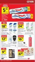 Gazetka promocyjna Intermarche - Gazetka Intermarche - Gazetka - ważna od 29.01 do 29.01.2025 - strona 30 - produkty: Ser, Rum, Pur, Rexona, Aquafresh, Dezodorant, Balsam do ciała, Pasta do zębów, Woda po goleniu, Maska do włosów, Serum, Huggies, Szampon, Dzieci, Serum do włosów, Odżywka, Woda, Maska