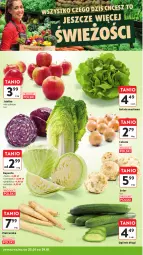 Gazetka promocyjna Intermarche - Gazetka Intermarche - Gazetka - ważna od 29.01 do 29.01.2025 - strona 8 - produkty: Cebula, Sałata masłowa, Pietruszka, Ogórek, Sałat, Masło, Jabłka