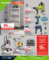 Gazetka promocyjna Leroy Merlin - Gazetka Leroy Merlin - Gazetka - ważna od 11.07 do 11.07.2023 - strona 22 - produkty: Grzejnik, Odkurzacz, Włącznik pojedynczy, Ser, Sól, Por, Gra, Telefon, Przewód, Rama, Rura, Wiertarka, Tablet, Termos, Grzejnik łazienkowy, Cynk, Gniazdo pojedyncze, Pojemnik, Makita, Włącznik podwójny, Tran, Warka, Tarka, Ramka, Laur, Regał, Silan, Wiertarka udarowa, Wkręt, Sport, Wkrętarka, Zestaw wierteł, Bosch, Olej, Regał metalowy, Odkurzacz warsztatowy, Dźwig, Akumulator, Fa