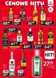 Gazetka promocyjna Selgros - Oferta spożywcza - Gazetka - ważna od 21.09 do 21.09.2022 - strona 19 - produkty: Pliska, Rum, Gin, Gra, Whiskey, Jameson, Johnnie Walker, Bacardi, Tonik, Whisky, Jim Beam, Brandy