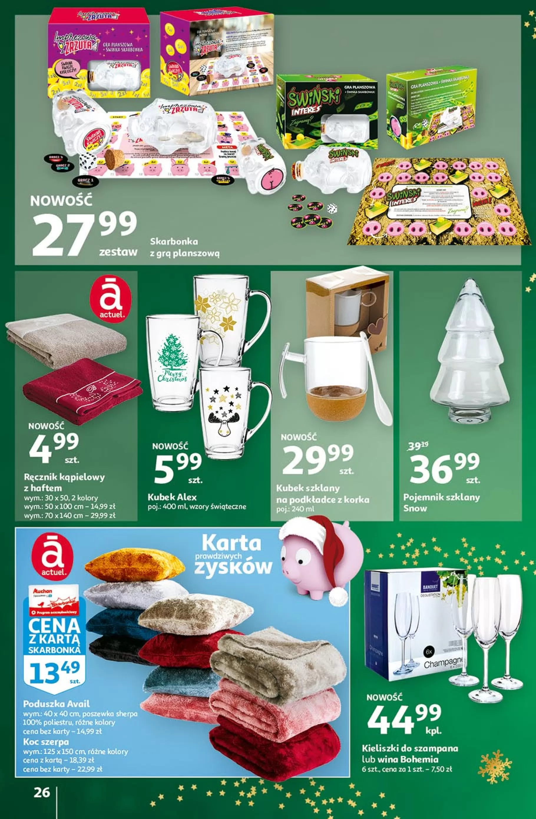 Gazetka promocyjna Auchan - Magia Mikołajkowa - ważna 03.12 do 09.12.2020 - strona 26