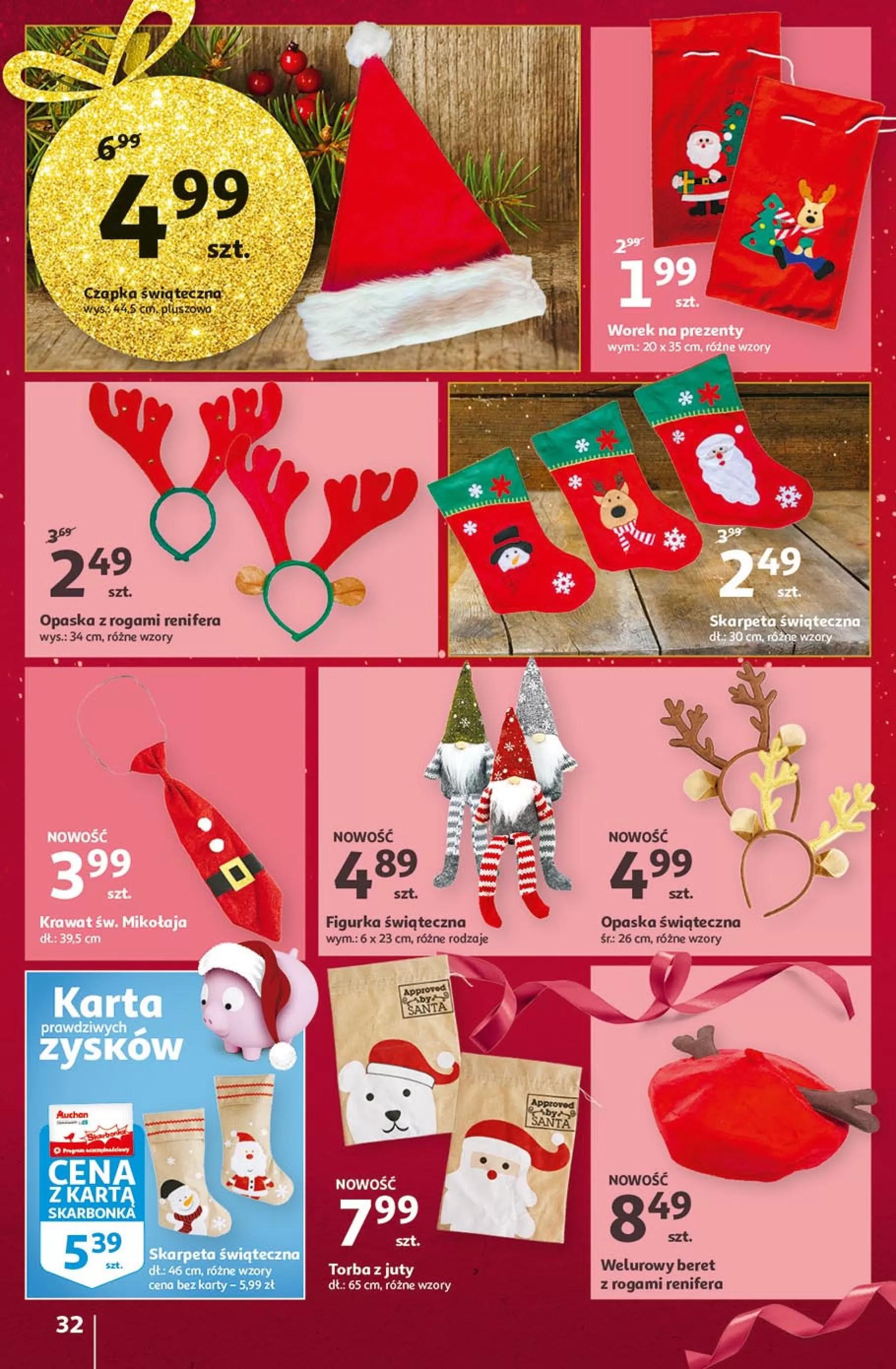 Gazetka promocyjna Auchan - Magia Mikołajkowa - ważna 03.12 do 09.12.2020 - strona 32