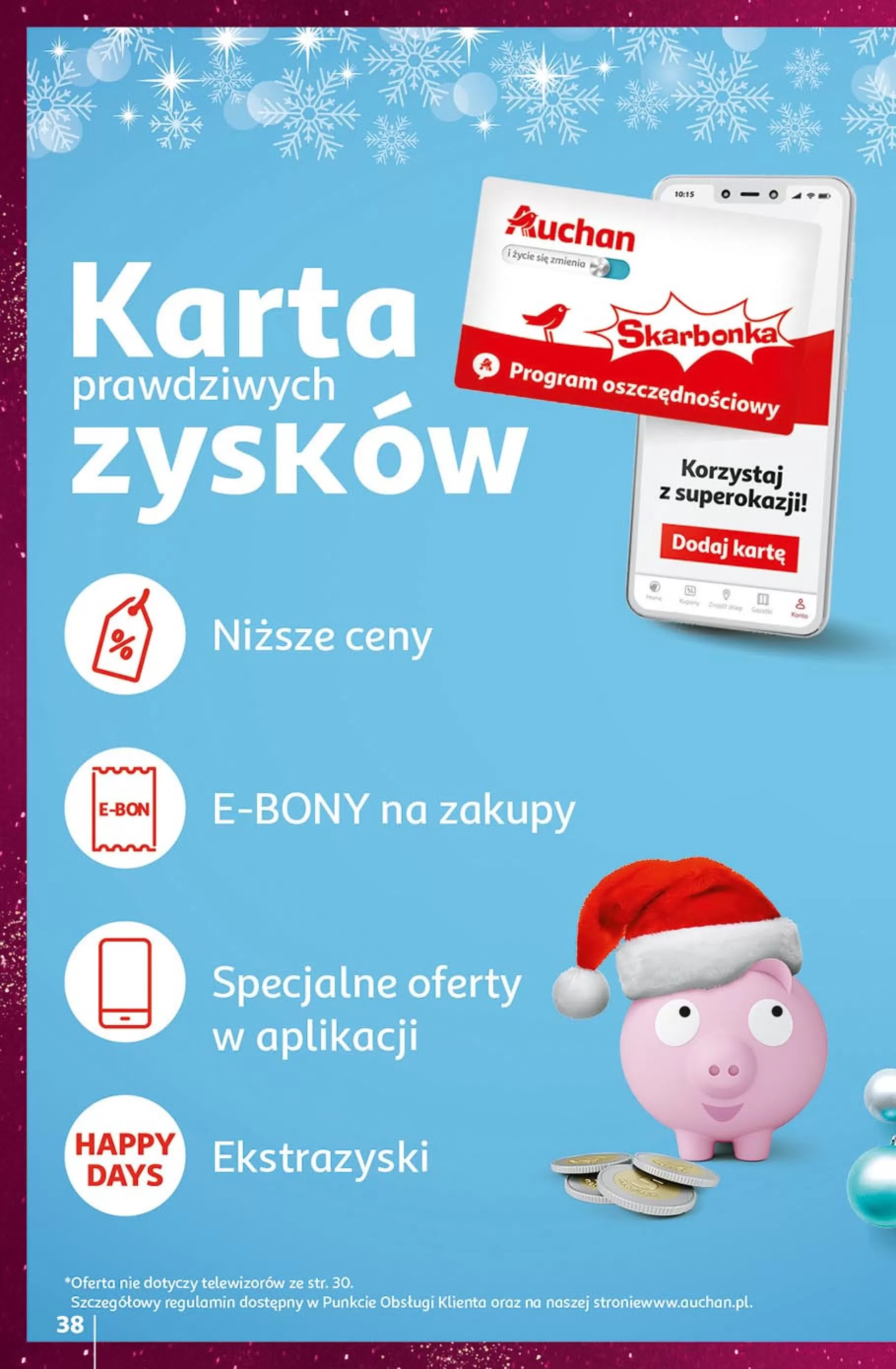 Gazetka promocyjna Auchan - Magia Mikołajkowa - ważna 03.12 do 09.12.2020 - strona 38