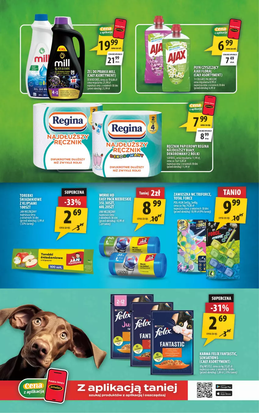Gazetka promocyjna Arhelan - Gazetka - ważna 28.08 do 06.09.2026 - strona 17 - produkty: Colgate, Danio, Gin, Jan Niezbędny, Lack, LG, Palmolive, Papier, Ręcznik, Rolki, Sati