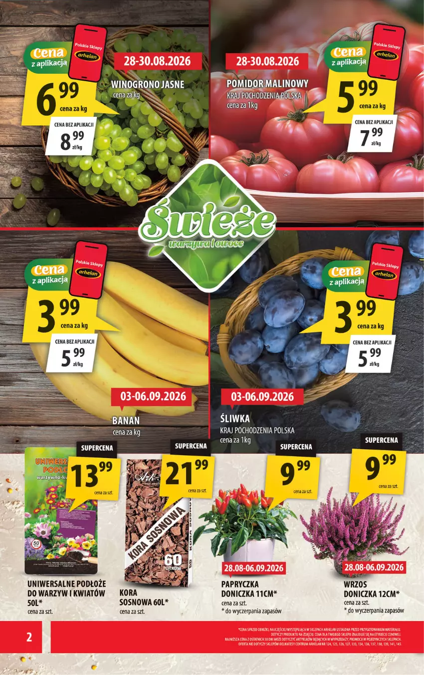 Gazetka promocyjna Arhelan - Gazetka - ważna 28.08 do 06.09.2026 - strona 2 - produkty: Gra, Rum, Sos