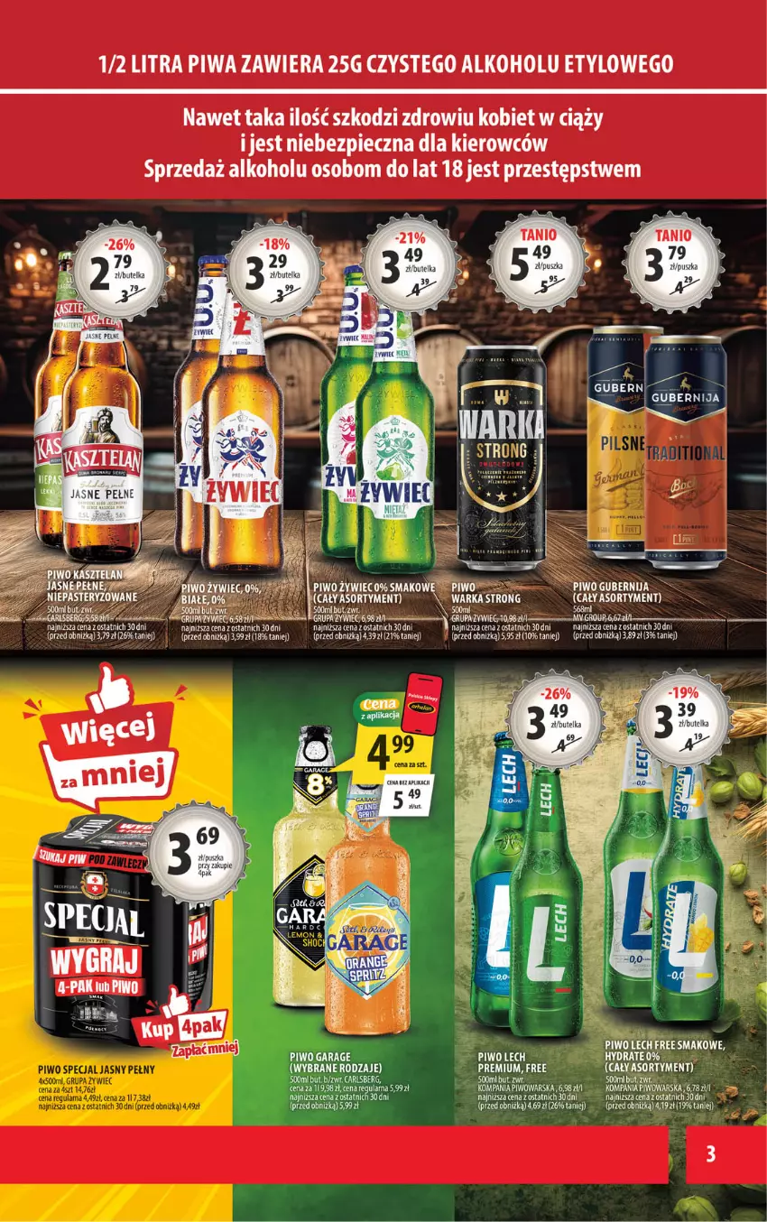 Gazetka promocyjna Arhelan - Gazetka - ważna 28.08 do 06.09.2026 - strona 3 - produkty: Carlsberg, Fa, Gra, Piwa, Piwo, Warka