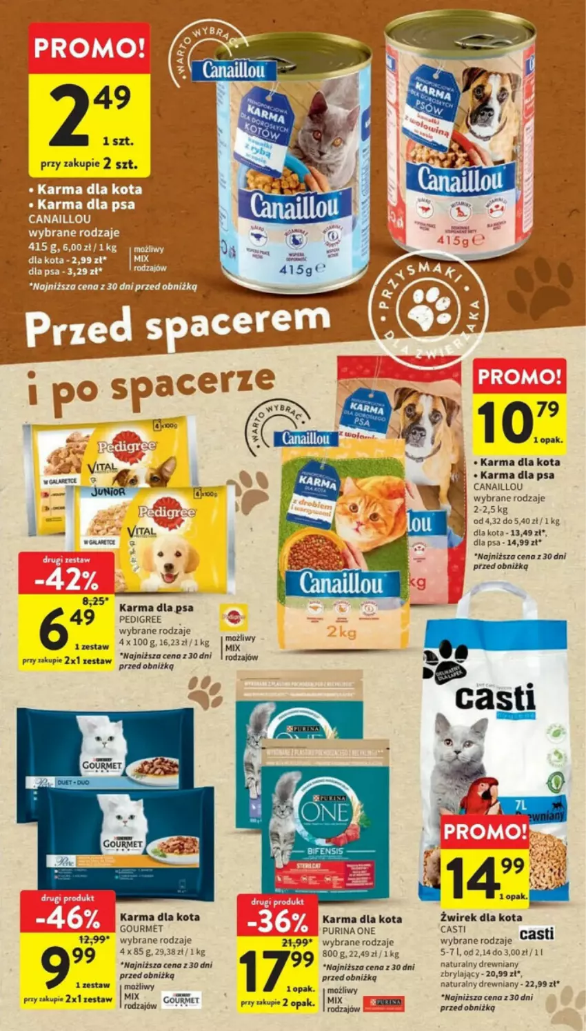 Gazetka promocyjna Intermarche - ważna 11.01 do 17.01.2024 - strona 25 - produkty: Canaillou, Fa, Pedigree, Pur, Purina