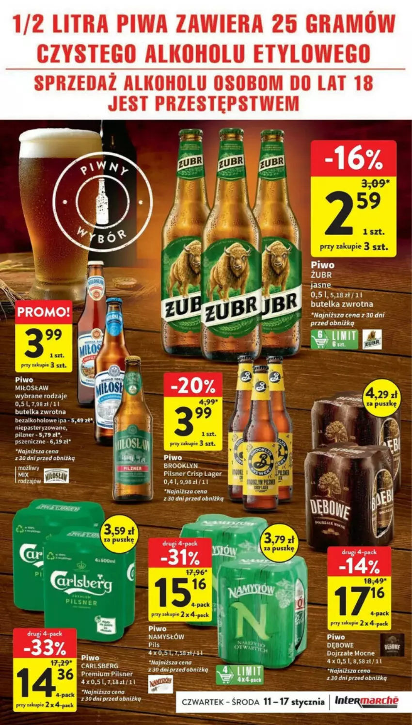 Gazetka promocyjna Intermarche - ważna 11.01 do 17.01.2024 - strona 27 - produkty: Gra, Piwa, Piwo, Por